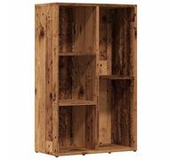 vidaXL Libreria Legno Antico 50x25x80 cm in Legno Multistrato, Mobile Porta Libri, Mobile portaoggetti, Mobile espositivo, Porta Libri, portaoggetti