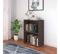 vidaXL Libreria in Legno Multistrato 60x31x78cm Grigia Rovere Sonoma