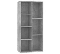 vidaXL Libreria in Legno Multistrato Scaffale per Documenti Colori Diversi