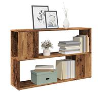 vidaXL Libreria Legno Antico 100x24x63 cm in truciolato