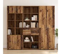vidaXL Libreria Legno antico 30 x 42.4 x 185.2 cm