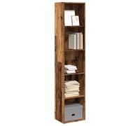 vidaXL Libreria Legno Antico 40x30x189 cm in Legno Multistrato