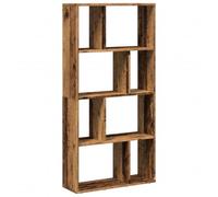 vidaXL Libreria Legno Antico 60x20x120 cm in Truciolato, scaffale per Libri, Porta Libri, Ripiani portaoggetti, Ripiani per Libri