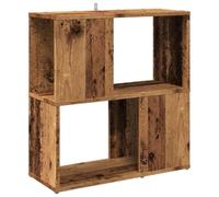 vidaXL Libreria Legno Antico 60x24x63 cm in Legno Multistrato