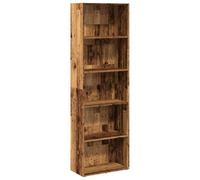 vidaXL Libreria Legno Antico 60x30x189 cm in legno multistrato - scaffale per libri
