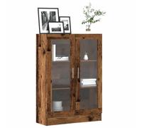 vidaXL Libreria Legno Antico 82,5x30,5x115 cm in Truciolato, Mobile Porta Libri, Mobile portaoggetti, Mobile espositivo, Porta Libri, portaoggetti