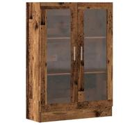 vidaXL Libreria Legno Antico 82,5x30,5x115 cm in Truciolato, Mobile Porta Libri, Mobile portaoggetti, Mobile espositivo, Porta Libri, portaoggetti