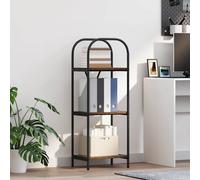 vidaXL Libreria Moderna con Scaffali Autonomi per Soggiorno - Mobile Rectangolare per Decorazione e Organizzazione Libri in Casa