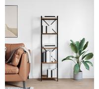 vidaXL Libreria Legno vecchio 40 x 30 x 155 cm Legno multistrato