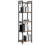 vidaXL Libreria Legno Vecchio 40 x 30 x 155 cm Legno Multistrato, Mensola Industriale Moderna, unità Robusta, Organizzatore a Strati, per Ufficio e Soggiorno