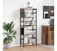 vidaXL Libreria Legno vecchio 60 x 29,5 x 149 cm Legno multistrato