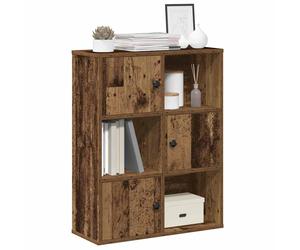 vidaXL Libreria Legno Vecchio 60x24x76,5 cm in Legno Multistrato