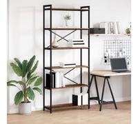 vidaXL Libreria Legno vecchio 80 x 30 x 189,5 cm Legno multistrato