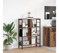 vidaXL Libreria Legno vecchio 82 x 32 x 112 cm Legno multistrato
