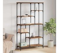 vidaXL Libreria Legno vecchio 99 x 35,5 x 176 cm Legno multistrato