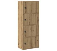 vidaXL Libreria Rovere Artigianale 40x24x102 cm in Legno Multistrato