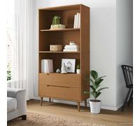 vidaXL Libreria MOLDE 85 x 35 x 170,5 cm Legno Massello di Pino