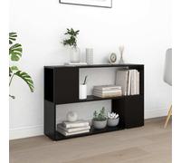 vidaXL Libreria Nera 100x24x63 cm in Truciolato