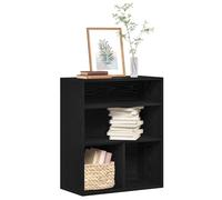 vidaXL Libreria Nera 60x30x71,5 cm in Legno Multistrato