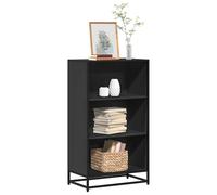 vidaXL Libreria Nera 60x35x107,5 cm in Legno Multistrato