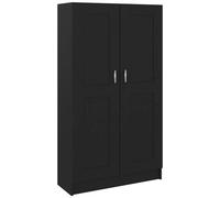 VIDAXL - Libreria Nera 82,5x30,5x150 cm in Legno Multistrato