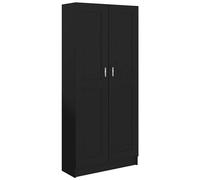 VIDAXL - Libreria Nera 82,5x30,5x185,5 cm in Legno Multistrato