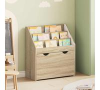 vidaXL Libreria per Bambini Rovere Sonoma 60 x 29,5 x 69 cm