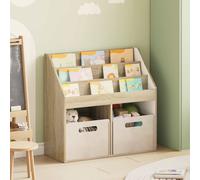 vidaXL Libreria per Bambini Rovere Sonoma 72,5 x 29,5 x 69 cm