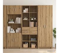 vidaXL Libreria Rovere artigianale 30 x 42.4 x 185.2 cm