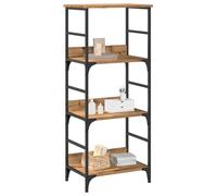 vidaXL Libreria Rovere Artigianale 50x33x117,5 cm Legno Multistrato