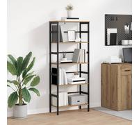 vidaXL Libreria Rovere artigianale 60 x 29,5 x 149 cm