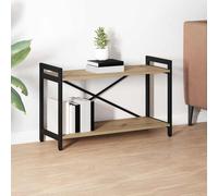 vidaXL Libreria Rovere artigianale 80 x 30 x 50 cm Legno multistrato