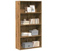 vidaXL Libreria Rovere Artigianale 80x30x152 cm in Legno Multistrato