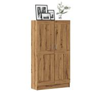 vidaXL Libreria Rovere Artigianale 82,5x30,5x150 cm Legno Multistrato