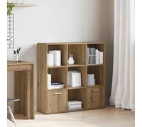 vidaXL Libreria Rovere Artigianale 98x29x97,5 cm Legno Multistrato, libreria, Porta Libri, Mobile da Ufficio, Mobile Porta Libri, armadietto per Libri