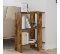 vidaXL Libreria Rovere fumé 52 x 25 x 71,5 cm Legno multistrato