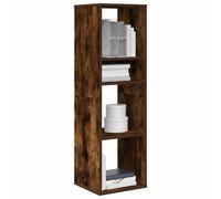 vidaXL Libreria Rovere Fumo 34x31x112 cm in Legno Multistrato