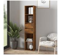 VIDAXL - Libreria Rovere Fumo 36x30x171 Cm In Legno Multistrato