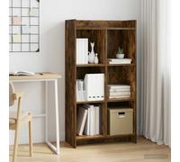vidaXL Libreria Rovere Fumo 59 x 30 x 111 cm Legno ingegnerizzato