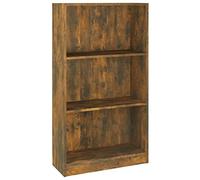 vidaXL Libreria Rovere Fumo 60x24x109 cm in Legno Multistrato