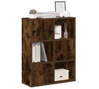 vidaXL Libreria Rovere Fumo 60x24x76,5 cm in Legno Multistrato