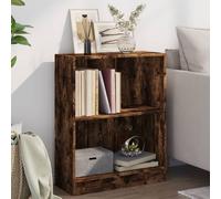 vidaXL Libreria Rovere Fumo 60x24x76 cm in Legno Multistrato