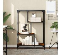 AX Scaffale 81x36x115cm Libreria Mobile Stile Industriale Portaoggetti 0K 835406