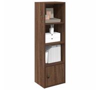 vidaXL Libreria Rovere Marrone 31x24x102 cm in Legno Multistrato
