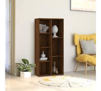 vidaXL Libreria Rovere Marrone 50x25x106 cm