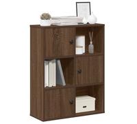 vidaXL Libreria Rovere Marrone 60x24x76,5 cm in Legno Multistrato