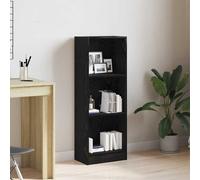 vidaXL Libreria Rovere Nero 40x24x109 cm in Truciolato