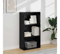 vidaXL Libreria Rovere Nero 60 x 30 x 76.5 cm Legno multistrato