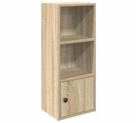 vidaXL Libreria Rovere Sonoma 31x24x77 cm in Legno Multistrato, Armadio di stoccaggio, libreria Rack, scaffale di stoccaggio, libreria scaffale