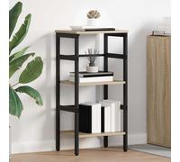 vidaXL Libreria Rovere Sonoma 40 x 29,5 x 81 cm Legno multistrato